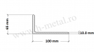 Cornier zincat 100x65x10 mm 2
